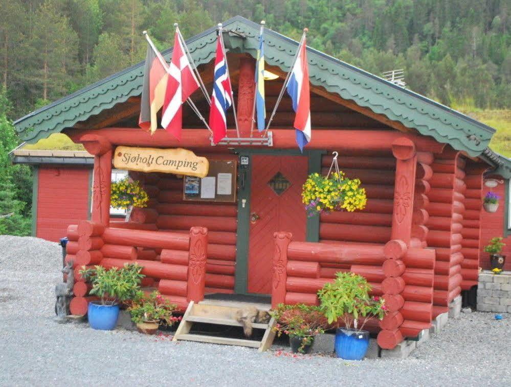 Sjoholt Camping Dış mekan fotoğraf